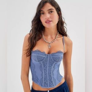 Urban Outfitters Out From Under Modern Love Corset Top